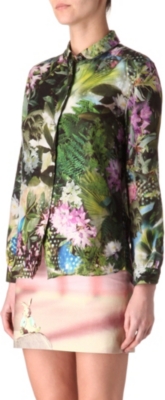 PAUL SMITH PAUL Botanical print shirt
