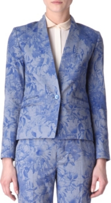 PAUL SMITH PAUL Floral-print blazer