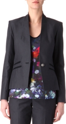 PAUL SMITH PAUL Pinpoint woven blazer