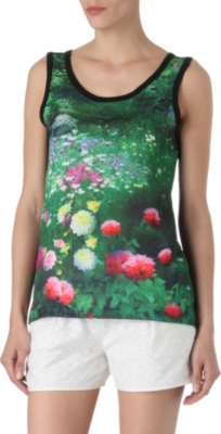 PAUL SMITH PAUL Floral tank top