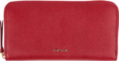 PAUL SMITH ACCESSORIES Saffiano leather wallet