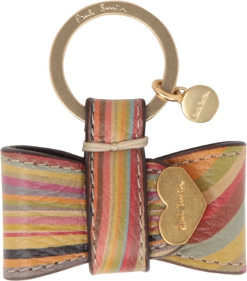 PAUL SMITH ACCESSORIES Leather key ring