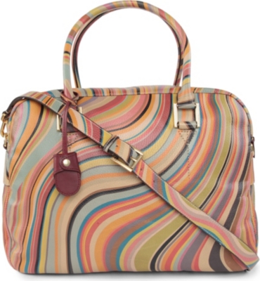 PAUL SMITH ACCESSORIES Swirl bowling bag