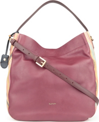 PAUL SMITH ACCESSORIES Hollies leather hobo bag