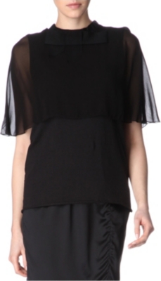 LANVIN Caped top