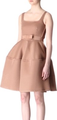 LANVIN Full-skirted neoprene dress