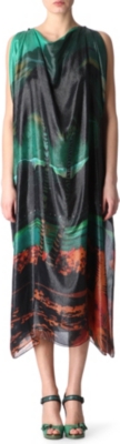 LANVIN Metallic maxi dress