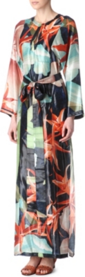 LANVIN Metallic maxi dress