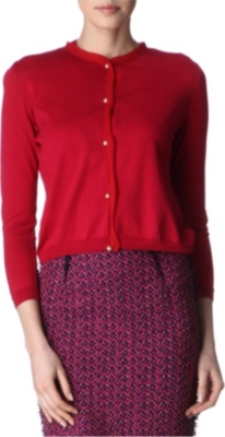 LANVIN Pearl-button cardigan