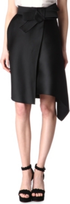 LANVIN Bow-detailed skirt
