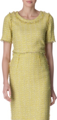 LANVIN Boucl&eacute; top