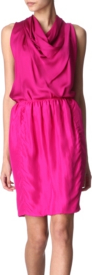 LANVIN Knot-back silk dress