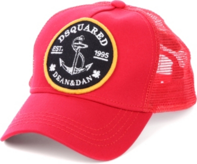 D SQUARED Anchor baseball cap