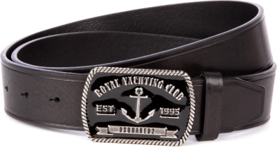D SQUARED Yacht club leather belt
