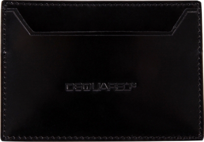 D SQUARED Glossy-leather card holder