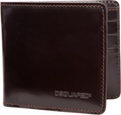 D SQUARED Glossy leather wallet
