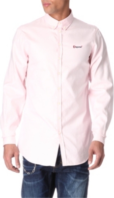 D SQUARED Button-down collar Oxford shirt