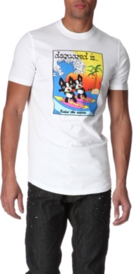 D SQUARED Surf Dogs t-shirt