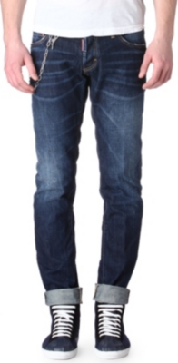 D SQUARED Slim-fit tapered jeans