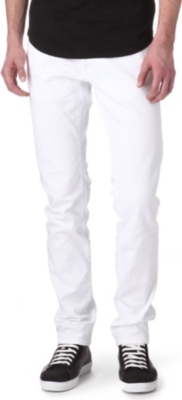D SQUARED Slim-fit straight coloured jeans
