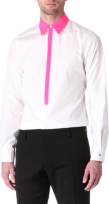 D SQUARED Fluorescent detail shirt