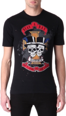 D SQUARED Dean & Dan skull t-shirt