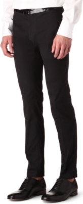D SQUARED Contrast-waistband trousers