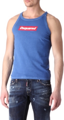 D SQUARED Box-logo vest