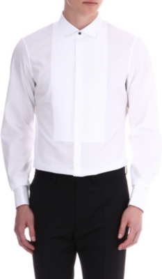 D SQUARED Bib-front tuxedo shirt