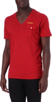 D SQUARED Chest-pocket t-shirt