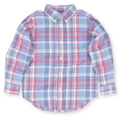 RALPH LAUREN Blake check shirt 8-16 years