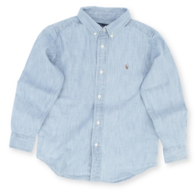 RALPH LAUREN Blake chambray shirt 8-16 years