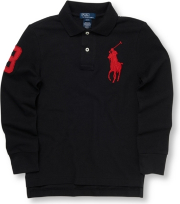 RALPH LAUREN Long-sleeved polo shirt 8-16 years