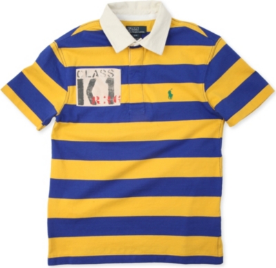RALPH LAUREN Striped polo shirt 8-16 years