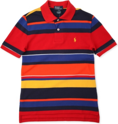 RALPH LAUREN Striped polo shirt 8-16 years