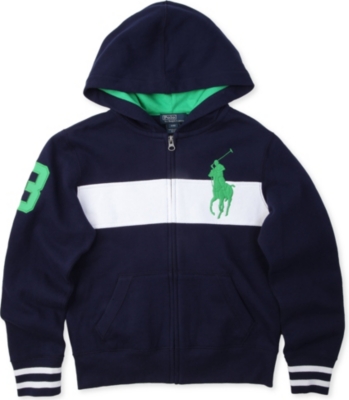 RALPH LAUREN Big Pony number hoody 8-16 years