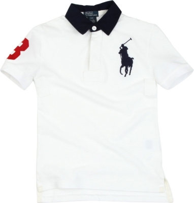 RALPH LAUREN Big Pony short-sleeved rugby shirt 8-16 years