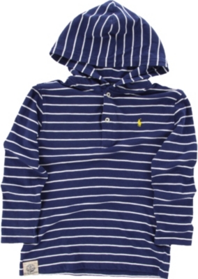 RALPH LAUREN Jersey pullover hoodie 8-16 years
