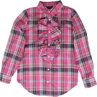 RALPH LAUREN Checked shirt 8-16 years