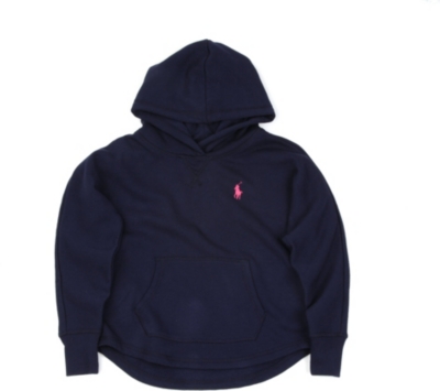 RALPH LAUREN Hooded pull-over top 7-16 years
