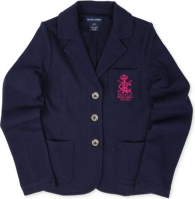RALPH LAUREN Neon pocket blazer 7-16 years