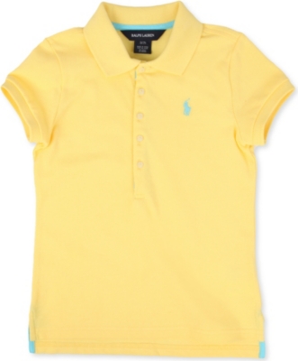 RALPH LAUREN Neon polo shirt 8-16 years