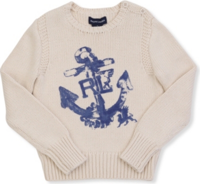 RALPH LAUREN Anchor jumper 7-16 years