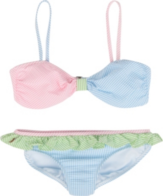 RALPH LAUREN Seersucker bikini 8-16 years