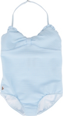 RALPH LAUREN Seersucker swimsuit 8-16 years
