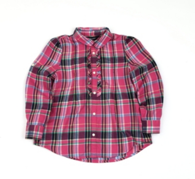 RALPH LAUREN Plaid tunic top 2-7 years