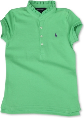 RALPH LAUREN Ruffled polo shirt 5-7 years