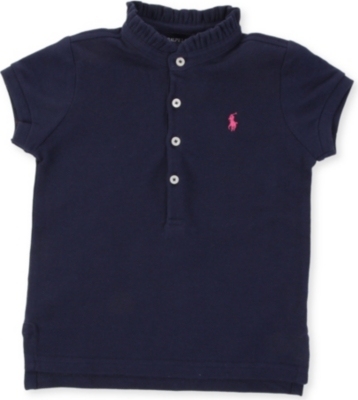 RALPH LAUREN Ruffle polo shirt 2-7 years