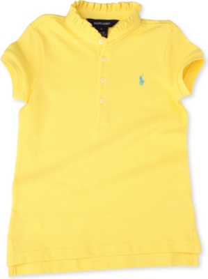 RALPH LAUREN Ruffled polo shirt 2-7 years