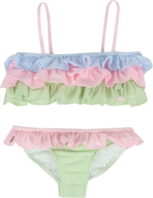 RALPH LAUREN Seersucker bikini 5-7 years